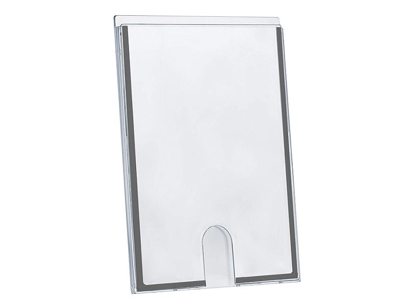 Quadro de Aviso Multiuso A4 Cristal Transparente