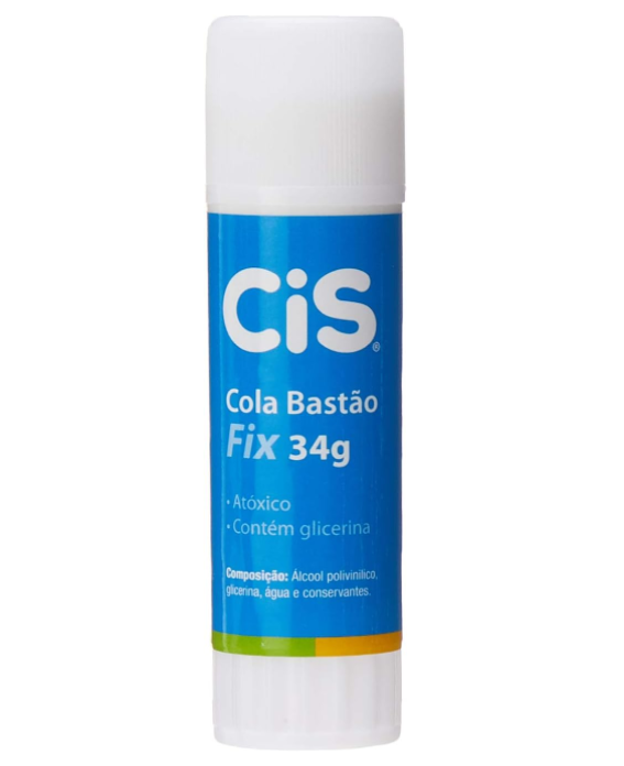Cola Bastão CIS 34g Unitário