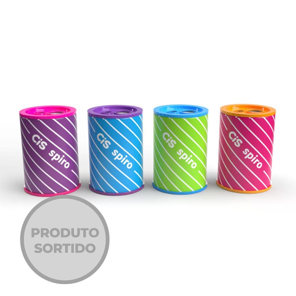 Apontador Lata 2 Furos Sortido CIS 57184
