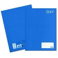 Caderno Brochura Capa Dura Stiff Jandaia Azul 48 folhas 140mm x 200mm 56g/m&sup2;