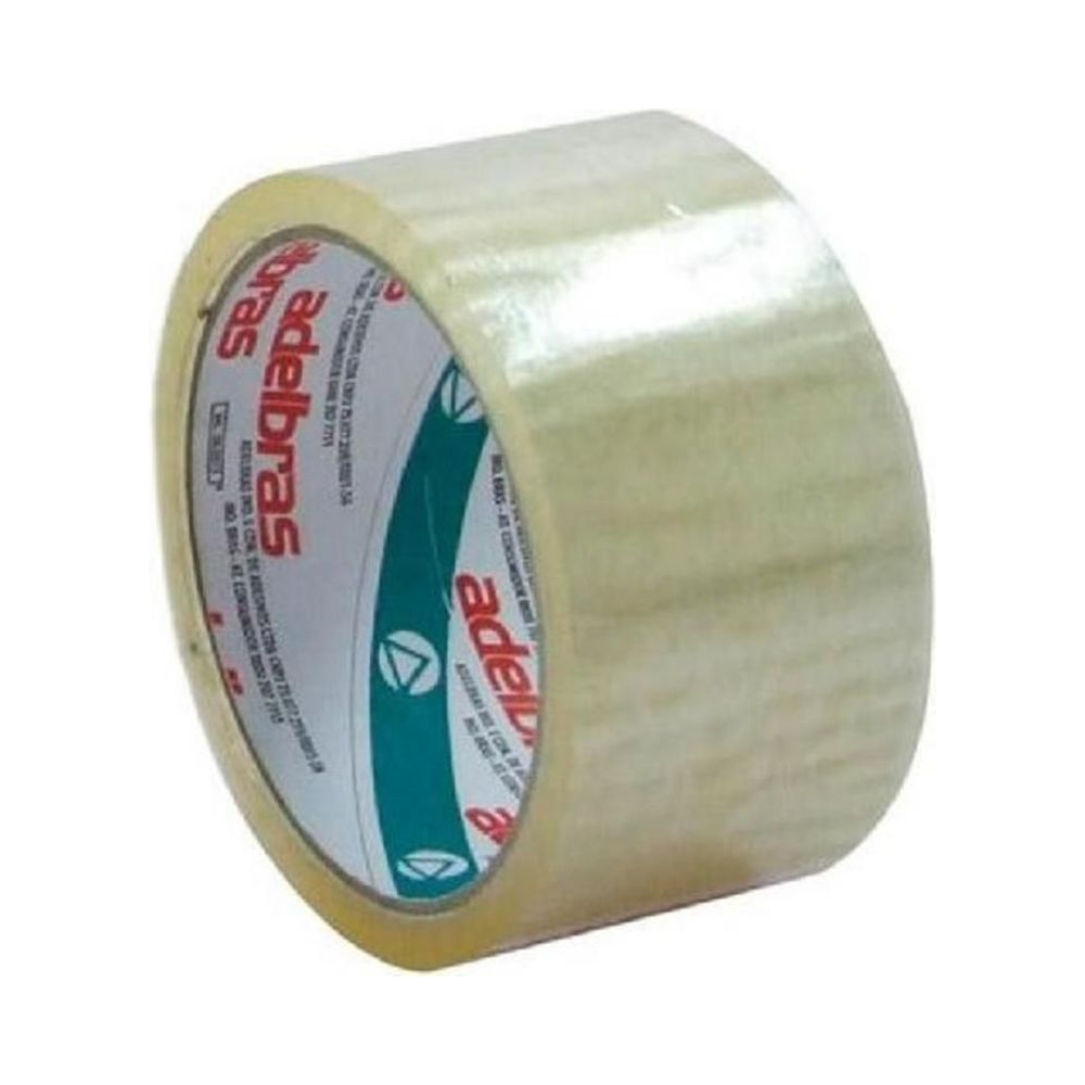 Fita Adesiva Transparente 48mm x 40m Adelbras Unitaria