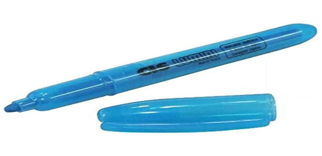 Caneta Marca Texto CIS Lumini Azul Unitário