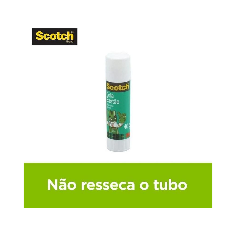 Cola Bast&atilde;o Scotch 40g Unit&aacute;rio
