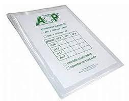 Envelope Plastico Of. 2 Furos 0.12mm