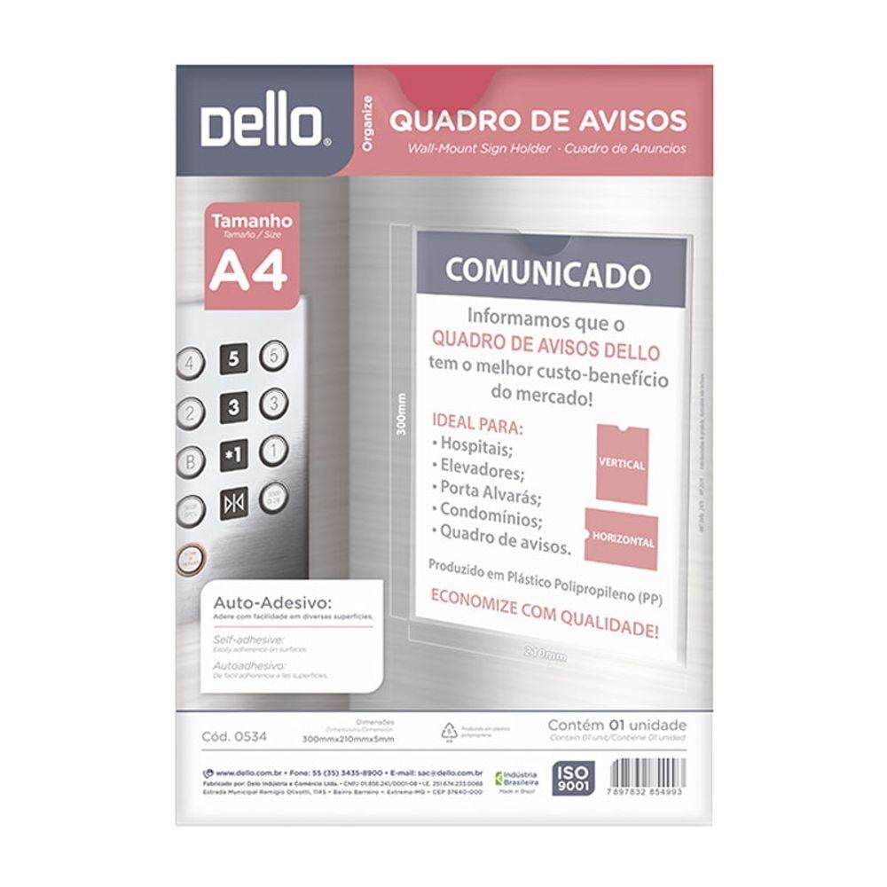 Quadro de Avisos Flexível A4 Auto-Adesivo Dello