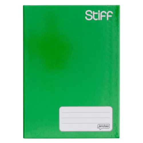 Caderno Brochura Capa Dura 1/4 48 folhas Jandaia Verde