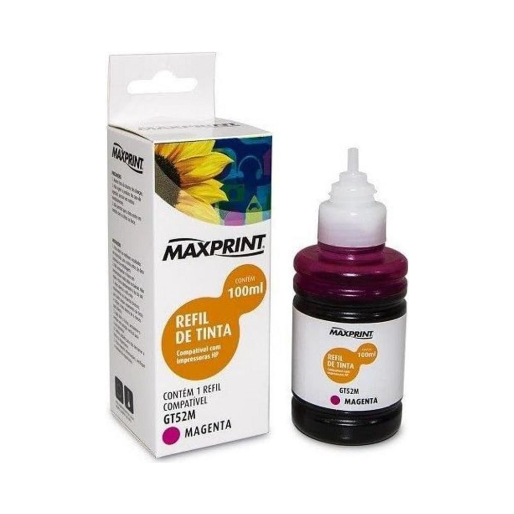 Garrafa de Tinta GT52M Maxprint Magenta 100ml