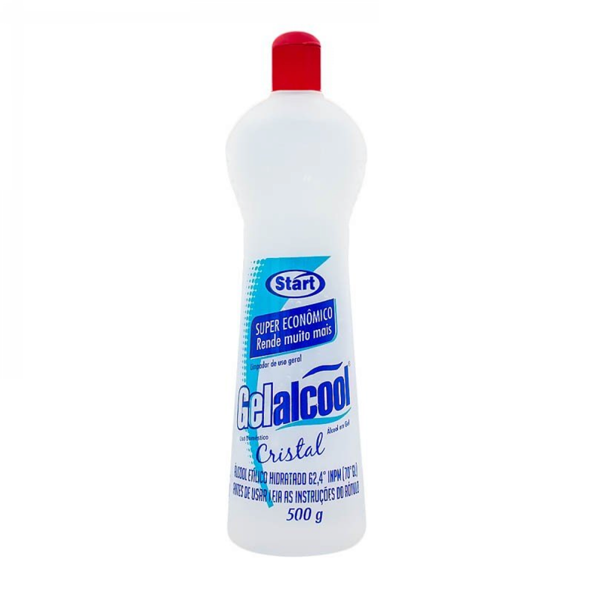 Álcool em Gel Etílico Hidratado 62.4º INPM Start Gelalcool 500g Unitário