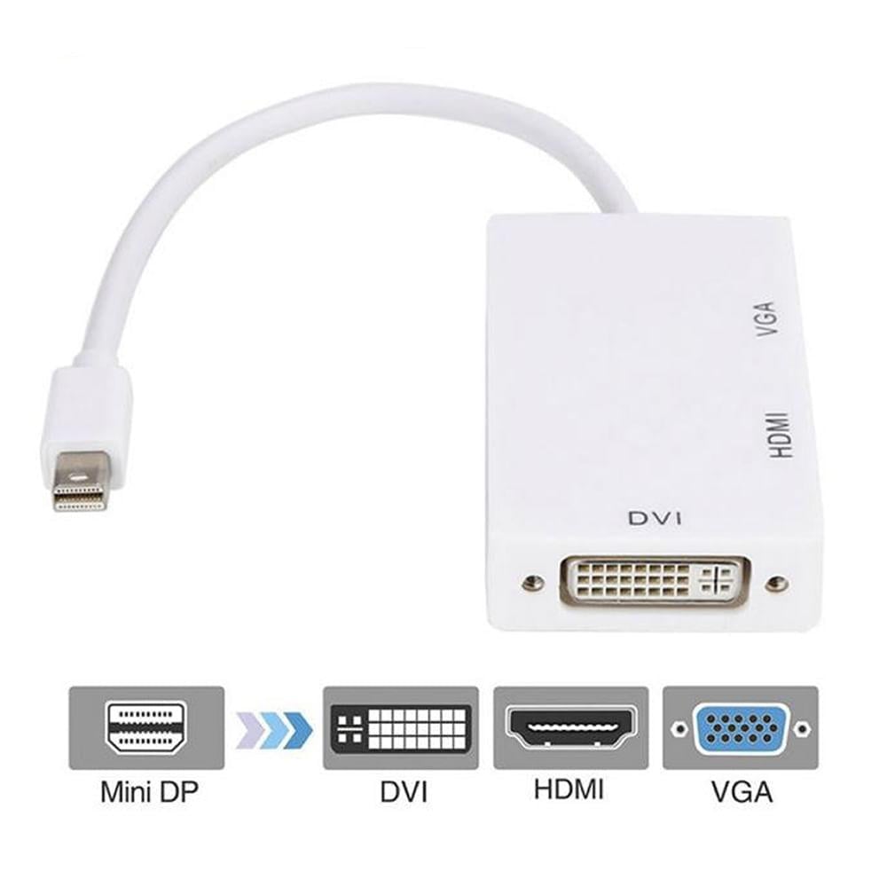 Adaptador Mini Displayport HDMI DVI VGA X-Cell