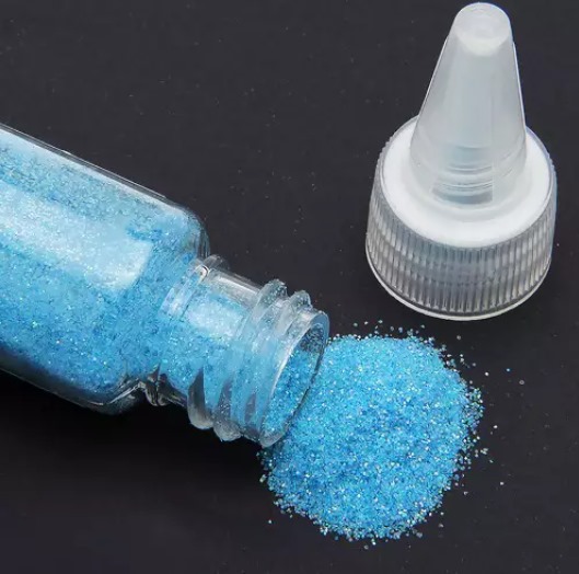 Glitter Poliéster Azul Neon 15g – Make+