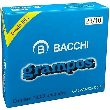 Grampos Galvanizados 23/10 Bacchi 1000 unidades