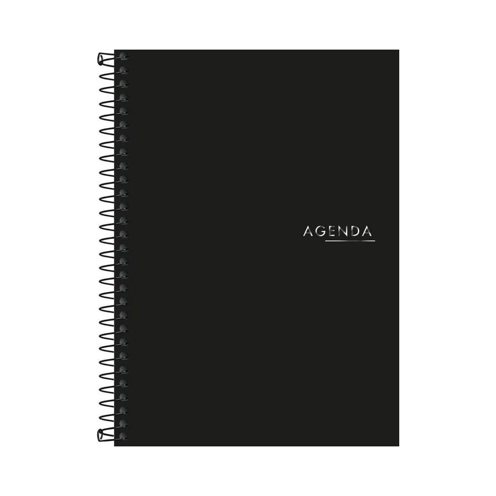 Agenda Tilibra Napoli Permanente Preta