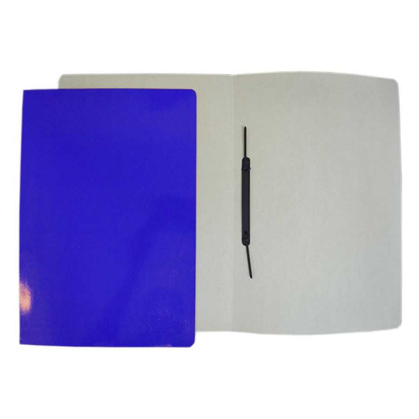 Pasta Azul com Grampo Trilho Papel&atilde;o ACP