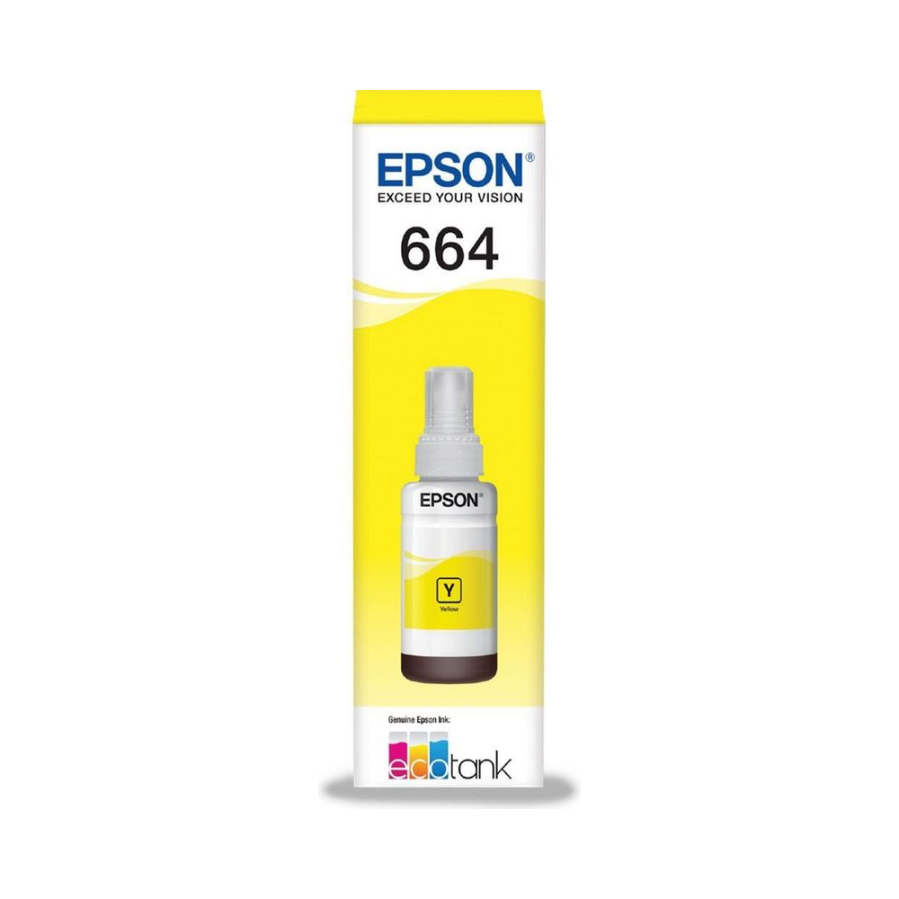 Garrafa de Tinta 664 Epson Amarelo 70ml