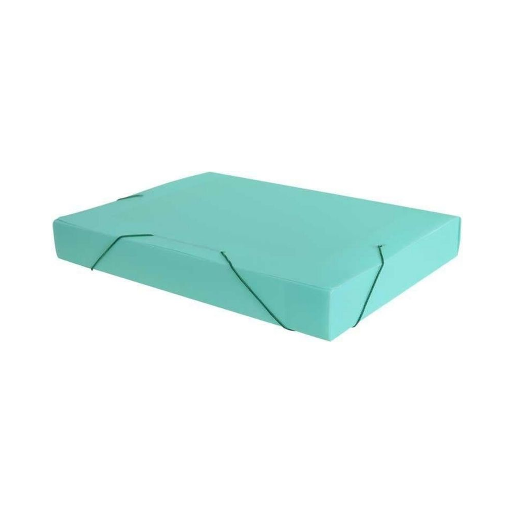 Pasta Aba El&aacute;stico Polipropileno Of&iacute;cio 40mm ACP Verde