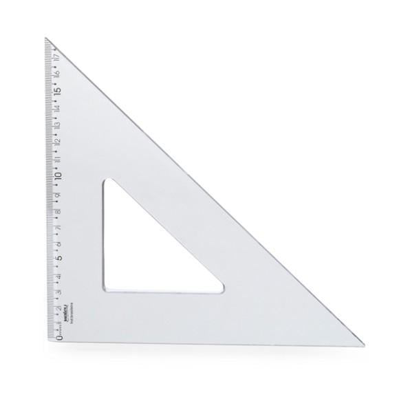Esquadro 45&ordm; x 26cm Waleu