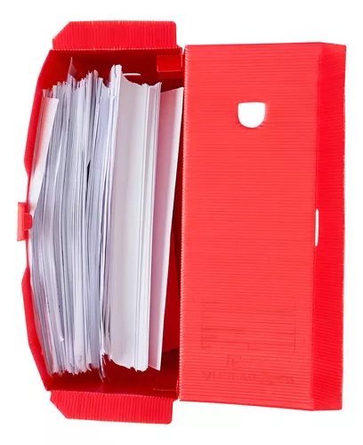 Arquivo Morto Vermelho Polionda F&aacute;cil Polibras