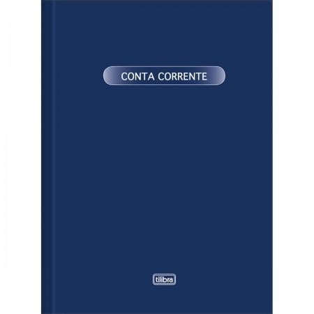 Livro Conta Corrente 1/4 Tilibra 100 folhas