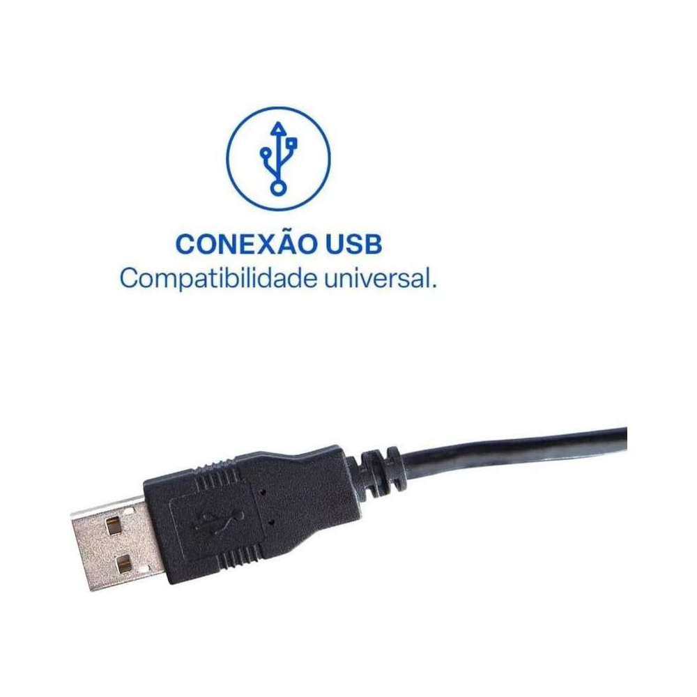 Mouse com Fio MF100 Multi 1200dpi Preto