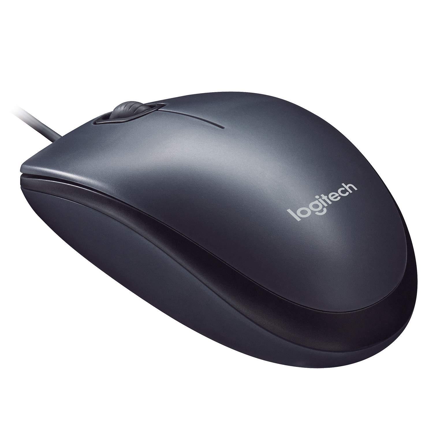 Mouse com fio M90 Logitech