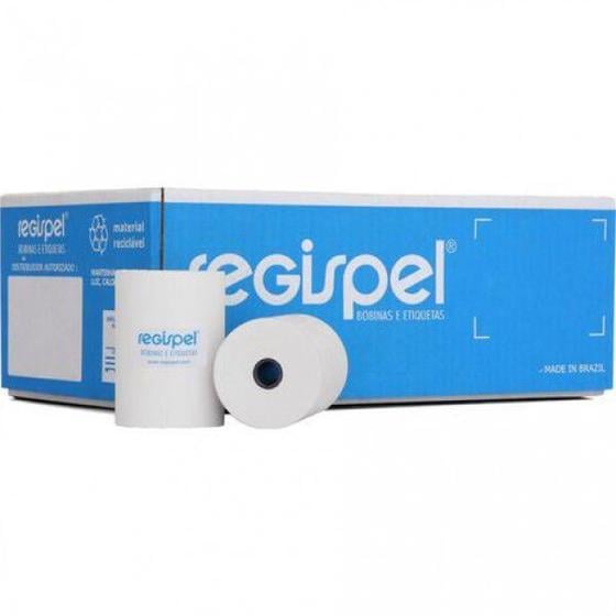 Bobina Offset 89mm x 30m 1 Via Regispel Caixa com 30 unidades