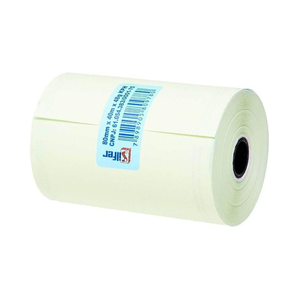 Bobina T&eacute;rmica Silfer 80x40 48g/m&sup2; unit&aacute;rio