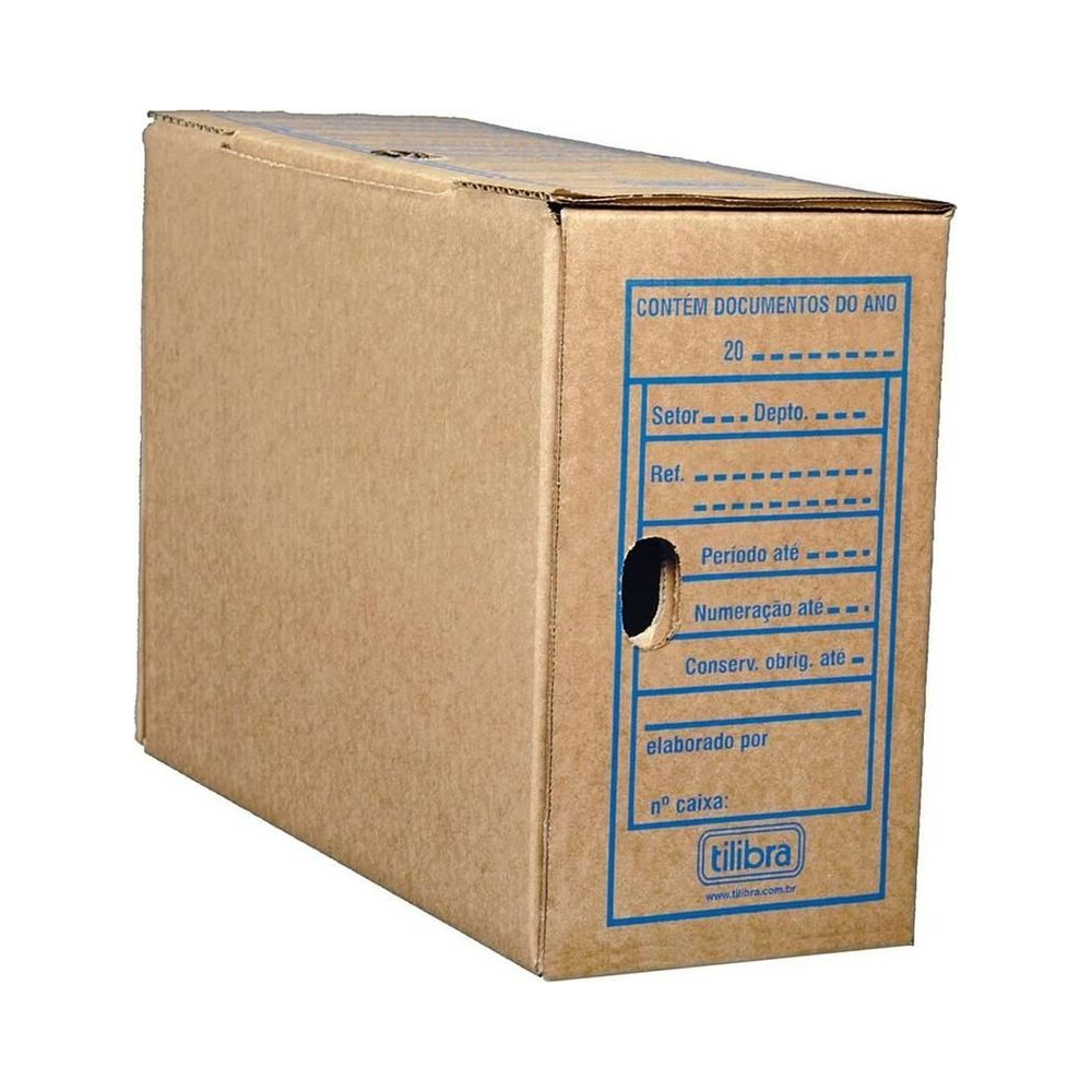 Caixa Arquivo Papelão Tilibra