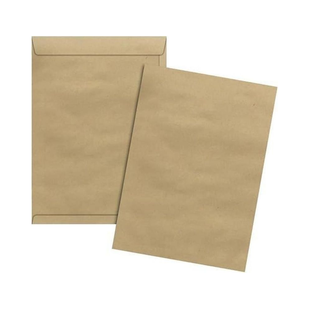 Envelope Kraft Natural 80g 185x248 Scrity - Unit&aacute;rio