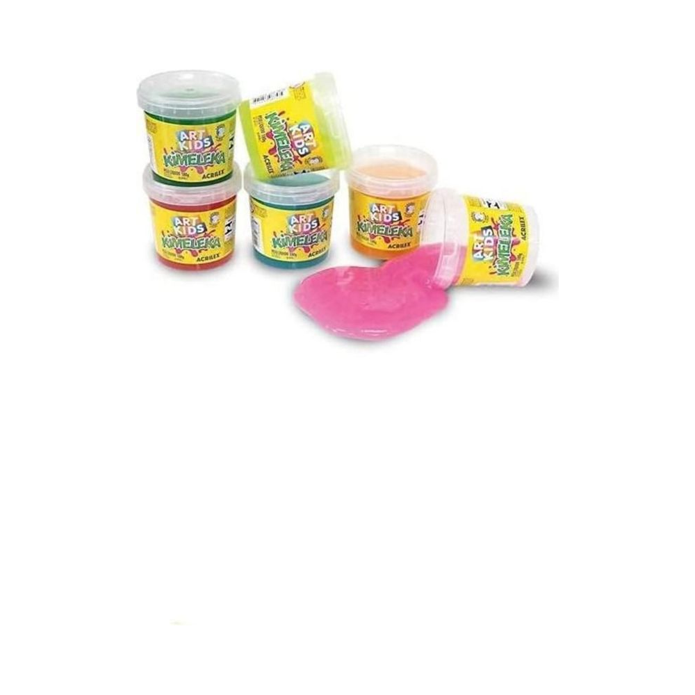 Slime Acrilex Colorida 180g