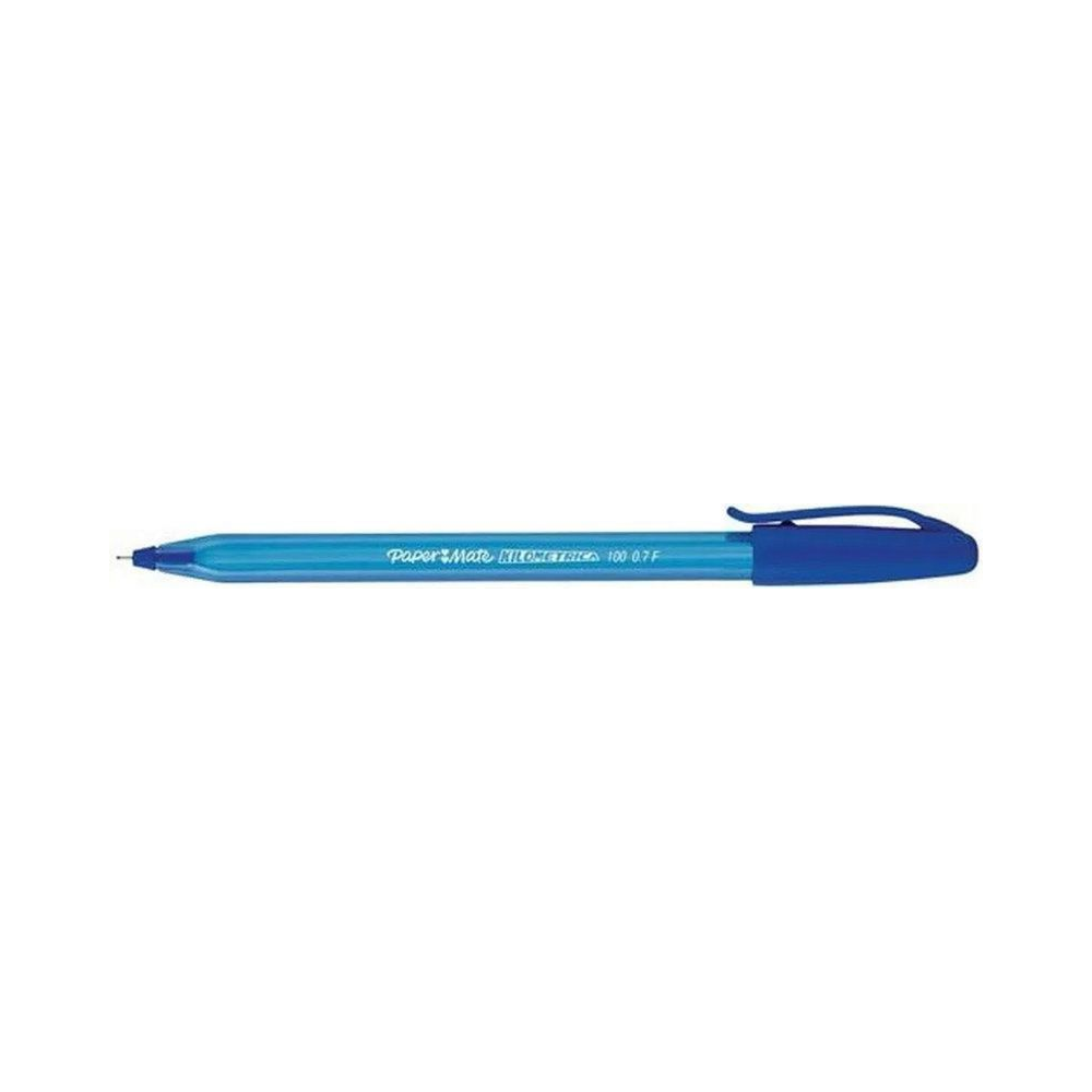 Caneta Paper Mate Kilom&eacute;trica 100 P Fina Azul