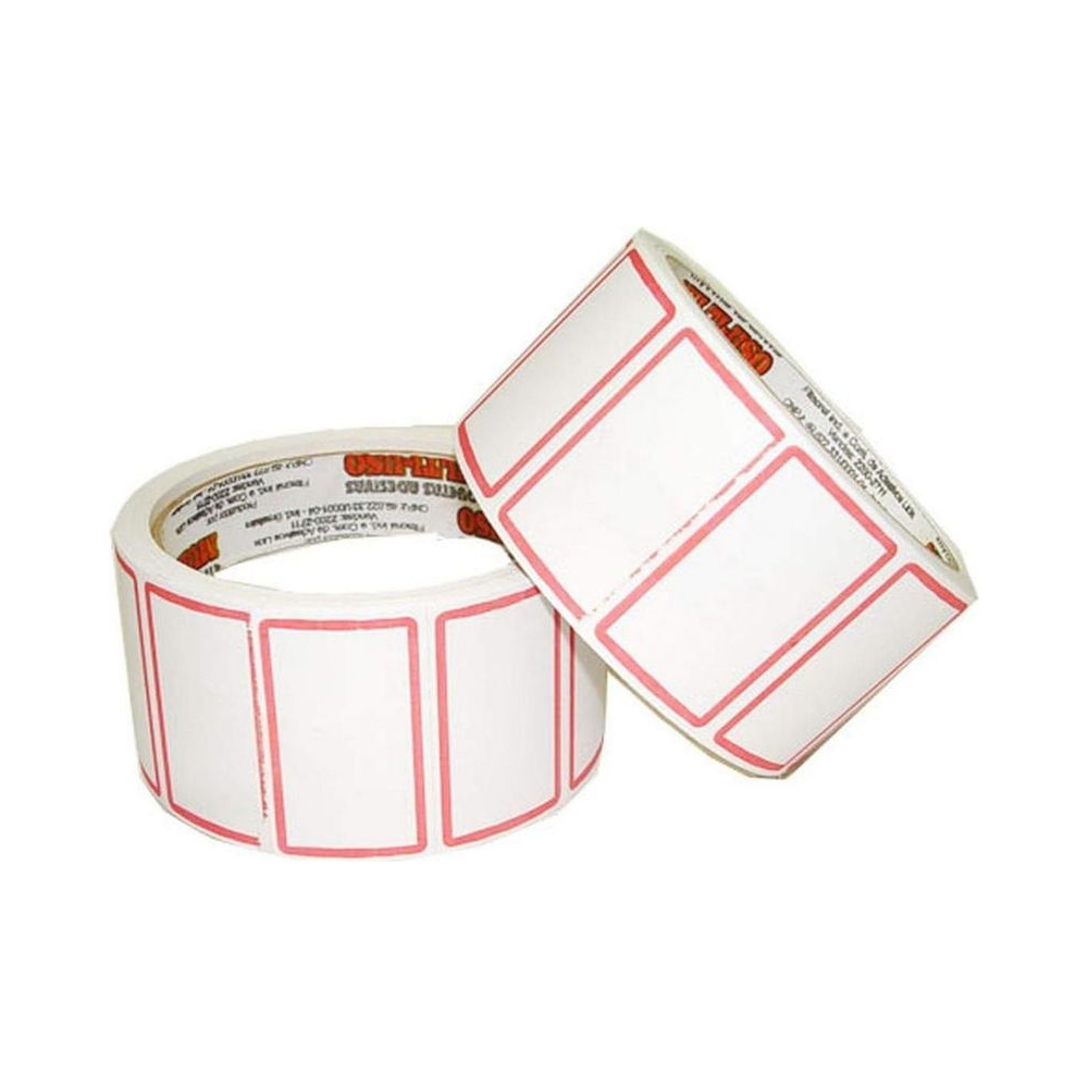 Etiqueta Adesiva 3x5 cm Fitacrel Rolo Branco