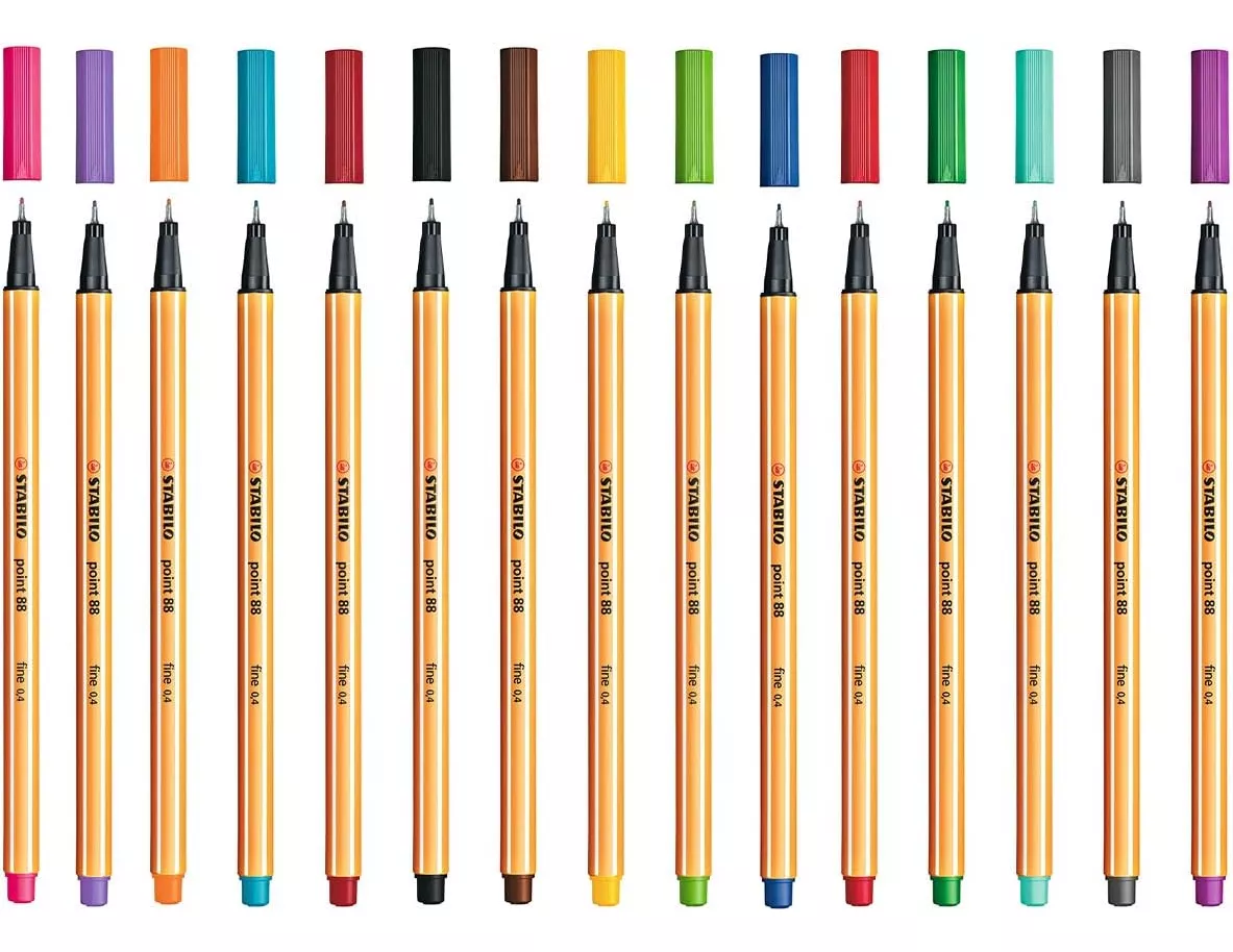 Caneta Stabilo Point C/15