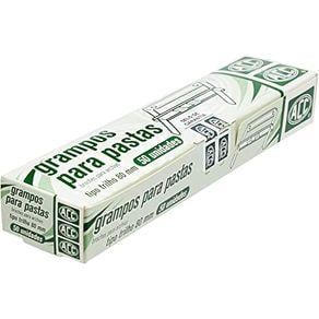 Grampo Trilho Metálico 80mm ACC 50 unidades