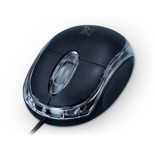 Mouse Classic Essential Maxprint Preto 1000dpi USB