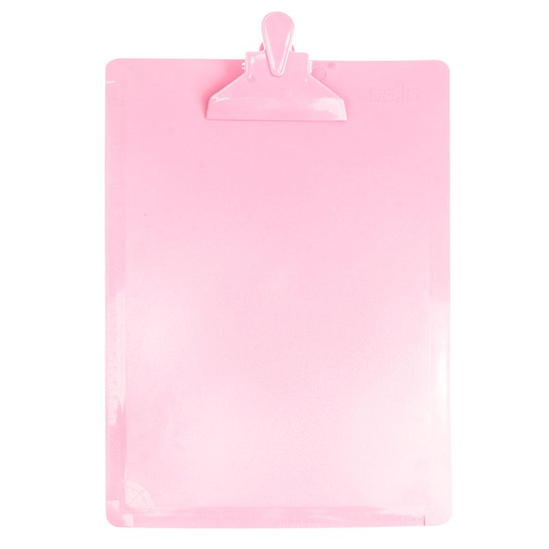 Prancheta 1/2 Ofício Full Color Dello Rosa 235mm x 160mm x 40mm