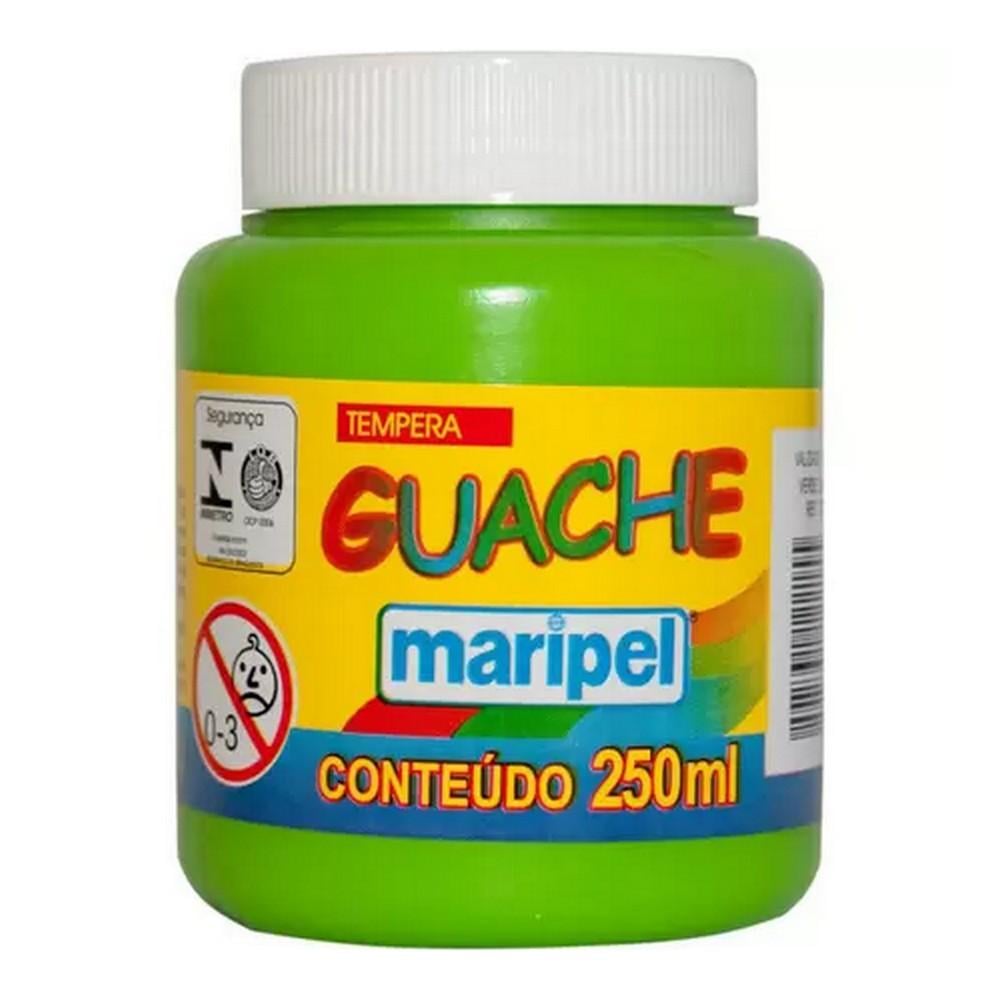 Tinta Guache Maripel Verde Claro 250ml