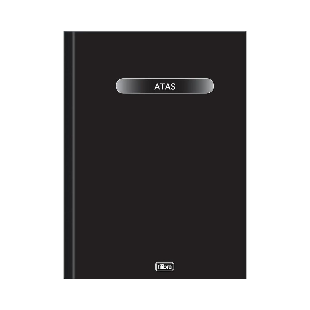 Livro de Ata  Sem Furos 100 Folhas Tilibra Papel&atilde;o Sem Cor
