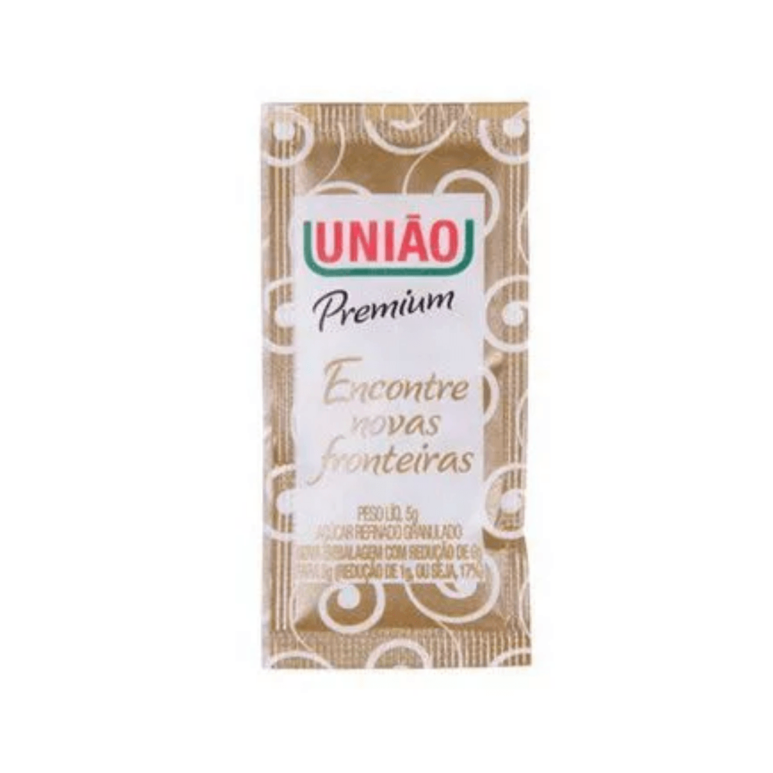 Sachê Açúcar Refinado Cristal Branco União 1000 unidades