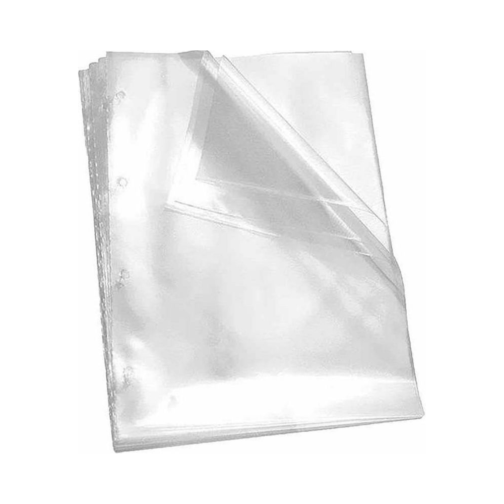 Envelope Pl&aacute;stico 4 Furos 076A4 DAC Grosso 0,15mm Transparente A4