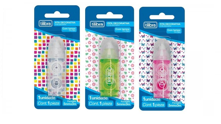 Fita Decorativa 5mm x 3m com Tampa Tilibra