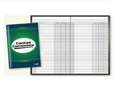 Caderno Contas Correntes São Domingos 50 folhas