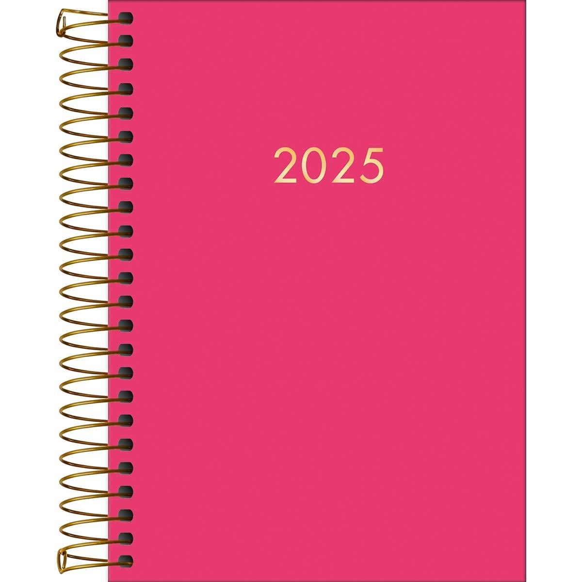 Agenda Tilibra Napoli Rosa Espiral Feminina