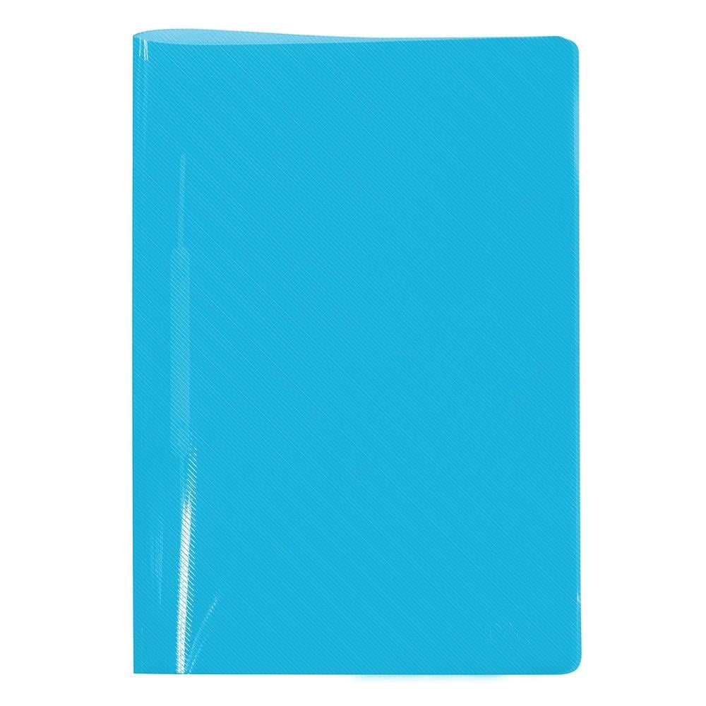 Pasta Grampo Trilho Polipropileno Of&iacute;cio DAC Azul