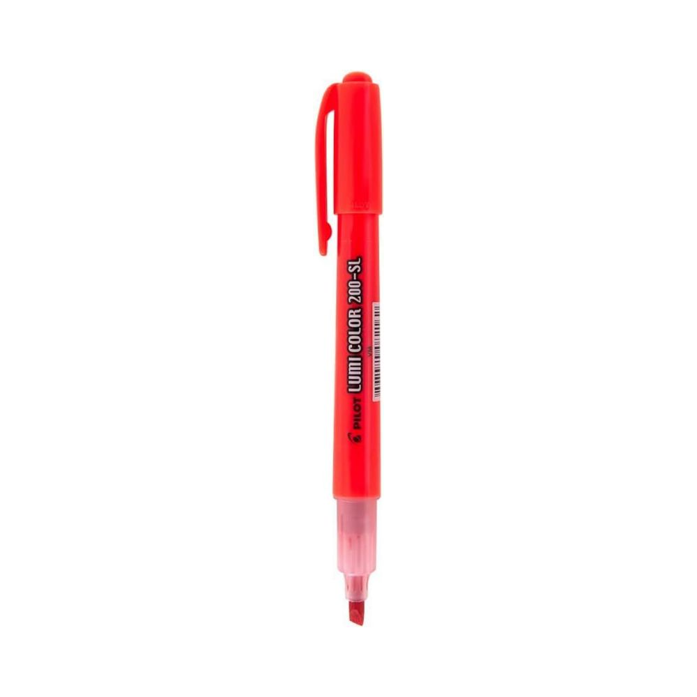 Marca Texto Hidrogr&aacute;fica Lumi Color Neon 200-SL Pilot Vermelha Unit&aacute;ria