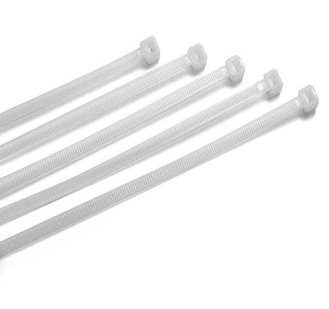 Abraçadeira de Nylon YINS Paper Cristal 4.8mm x 200mm 100 unidades