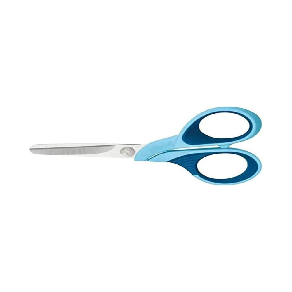 Tesoura Escolar A&ccedil;o Inox 11cm Mundial Azul