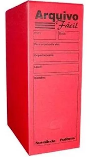 Arquivo Morto Vermelho Polionda Fácil Polibras