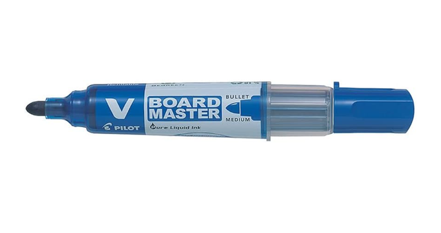 Marcador para Quadro Branco V Board Master Pilot Azul