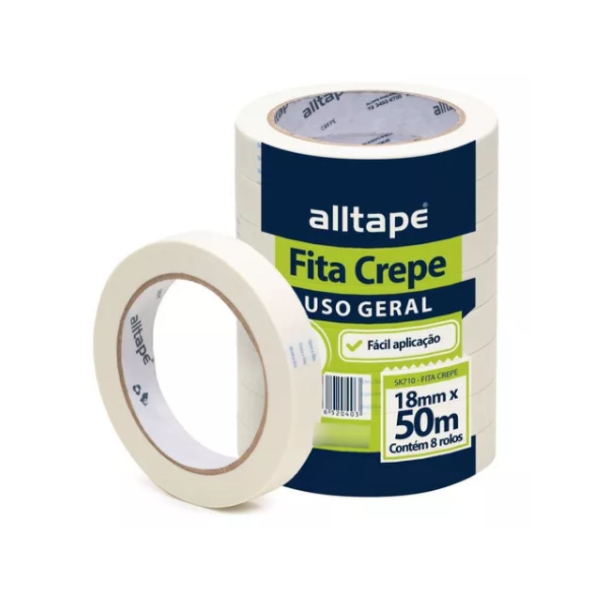Fita Adesiva Crepe 18mmx50m MSK710