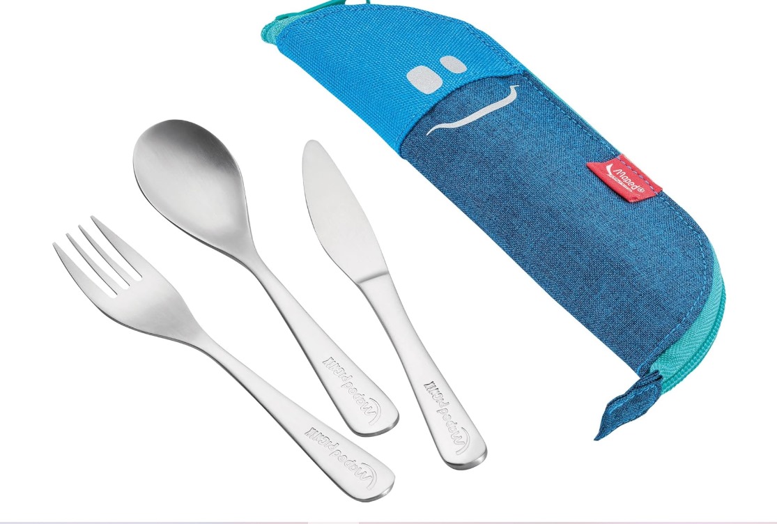 Kit Talheres Inox Picnik com Bolsa Maped